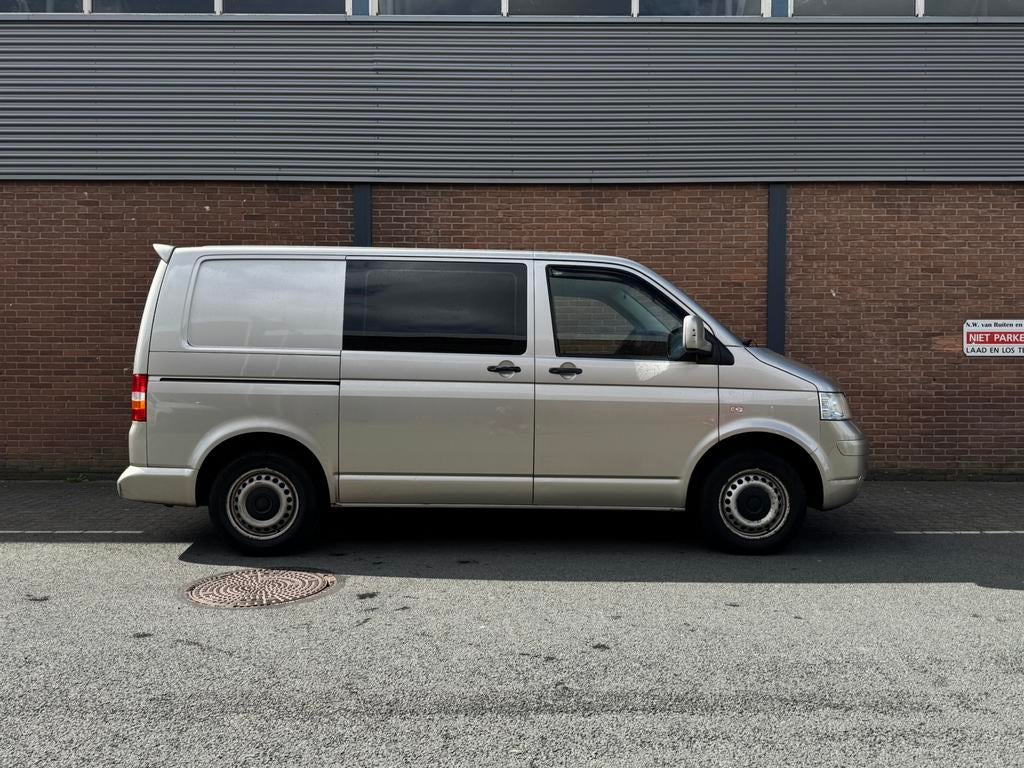Volkswagen Transporter 1.9 TDI T800 | DUBBEL CABINE | 5 Pers, Auto's, Voorwielaandrijving, Zwart, 4 cilinders, Volkswagen