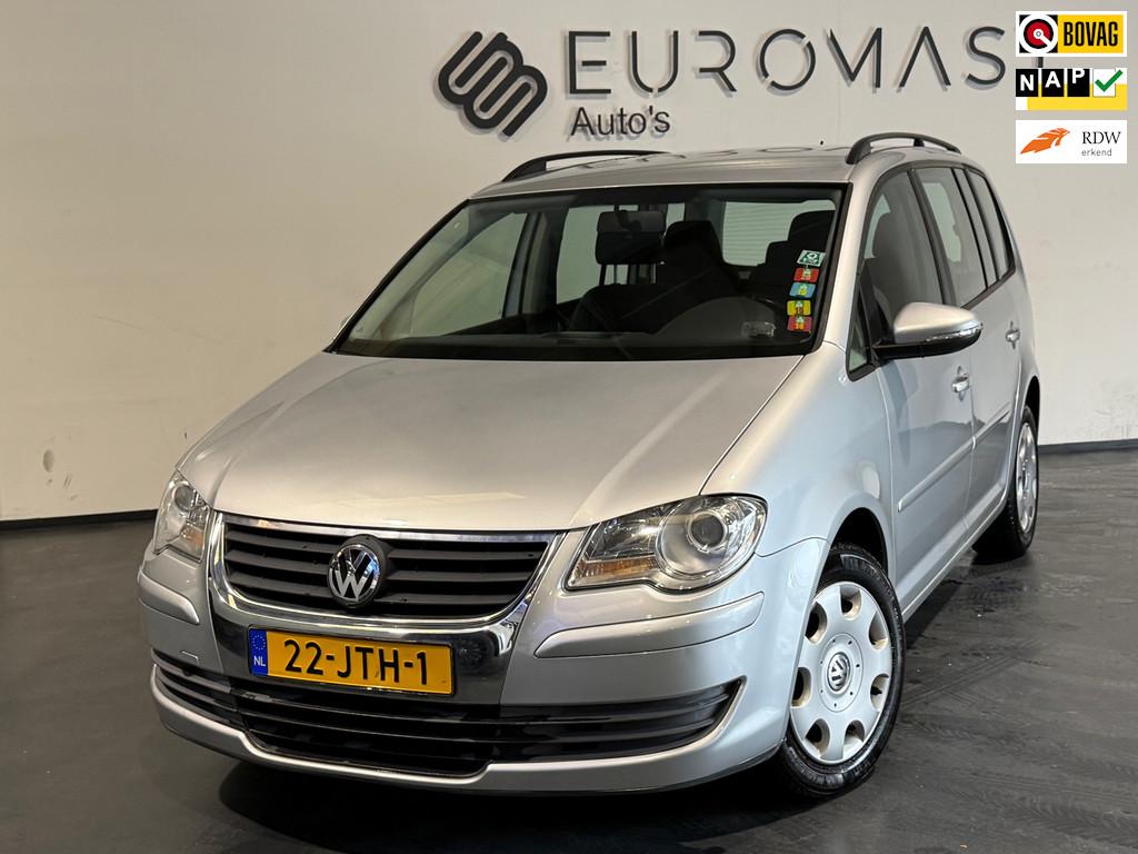 Volkswagen Touran 1.4 TSI Comfortline Automaat Navi Cruise T, Stof, Gebruikt, 4 cilinders, Bedrijf
