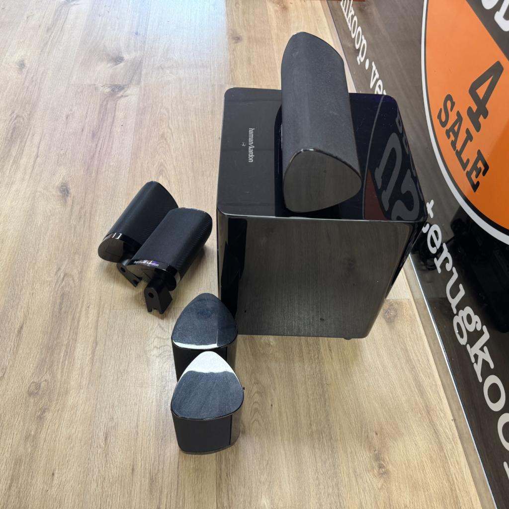 Harman Kardon HKTS Speakersysteem | Nette Staat, Harman Kardon, Zo goed als nieuw, Support@harmankardon.com, 400 Atlantic Street
Stamford, CT 06901
USA