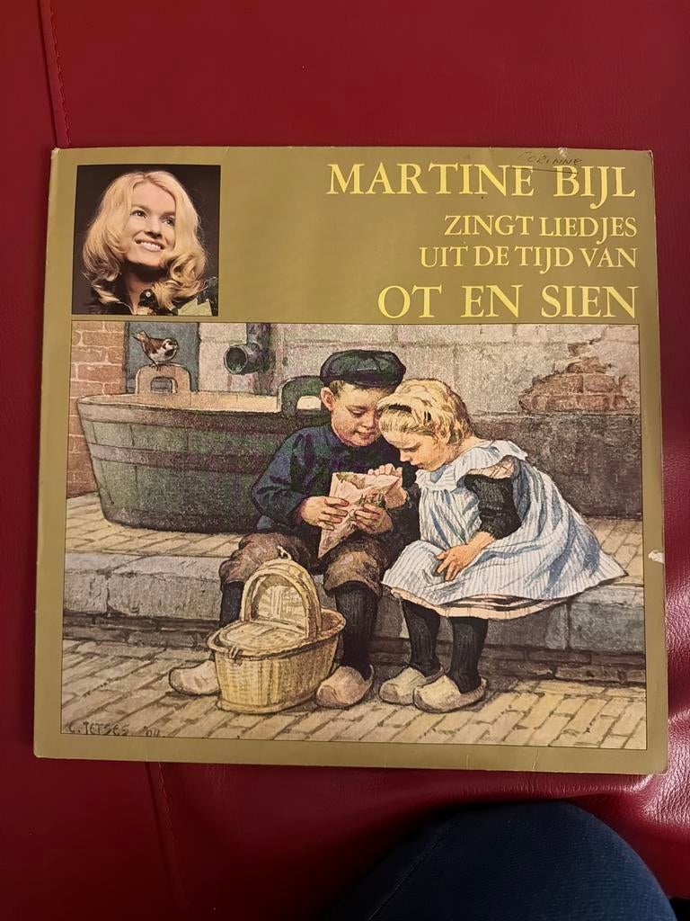 Martine Bijl zingt liedjes uit de tijd van Ot en Sien LP, Ophalen, 1960 tot 1980, Gebruikt, 12 inch