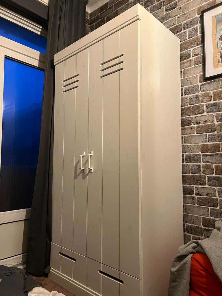 Woood 2 deurs type Connect Kledingkast, Huis en Inrichting, Gebruikt, 50 tot 100 cm, Modern, 150 tot 200 cm