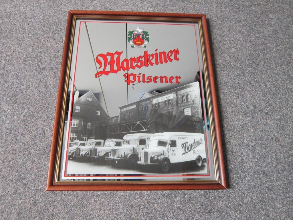 WARSTEINER BIER SPIEGEL, Ophalen, Nieuw, Overige typen, Overige merken