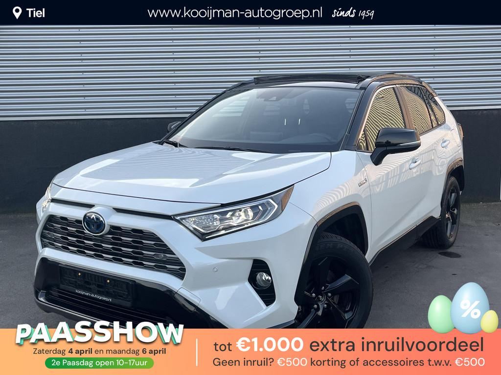 Toyota RAV4 2.5 Hybrid AWD Bi-Tone edition Trekhaak, Schuif/, Automaat, Gebruikt, Euro 6, 4 cilinders