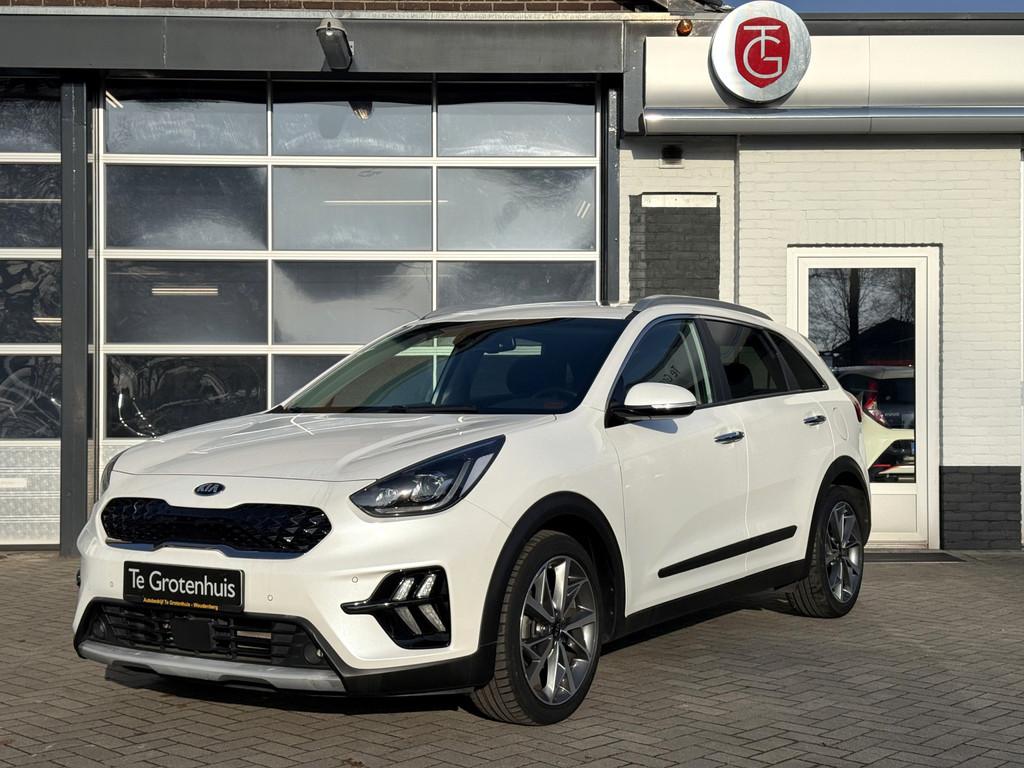 Kia Niro 1.6 GDi Hybrid Executive Line (bj 2019, automaat), Gebruikt, Wit, Leder, Bedrijf