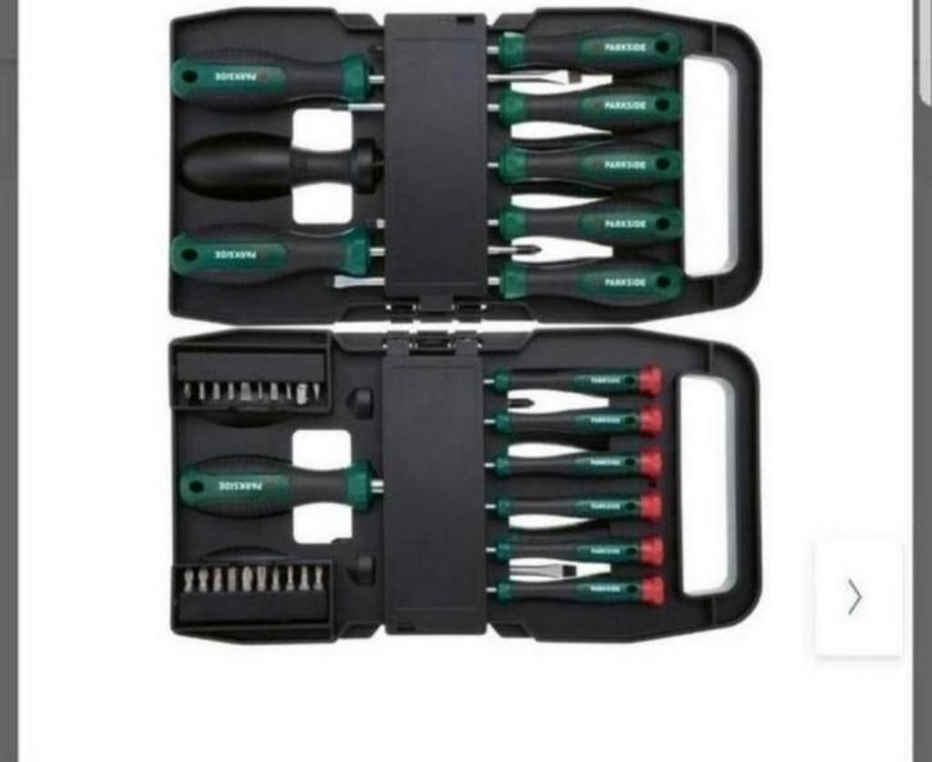 PARKSIDE schroevendraaierset, 37-delig €15,00, Ophalen of Verzenden, Nieuw