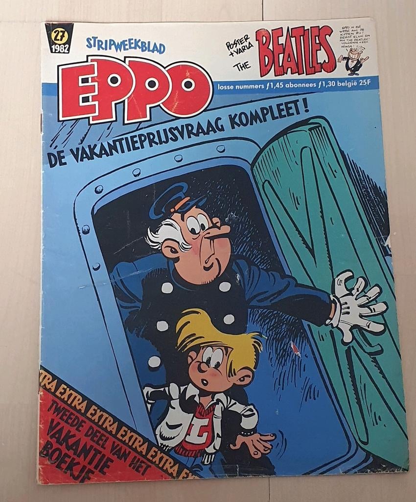 Te koop: Eppo Stripweekblad 1982 met The Beatles, Boeken, Eén stripboek, Ophalen of Verzenden, Gelezen