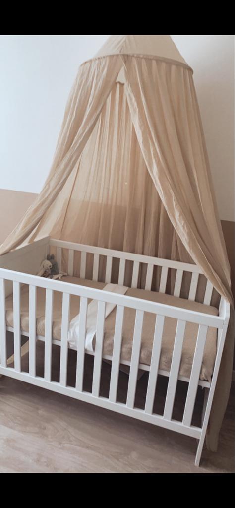 Ledikant met commode, Ophalen, Gebruikt, 50 tot 70 cm, 100 cm of meer