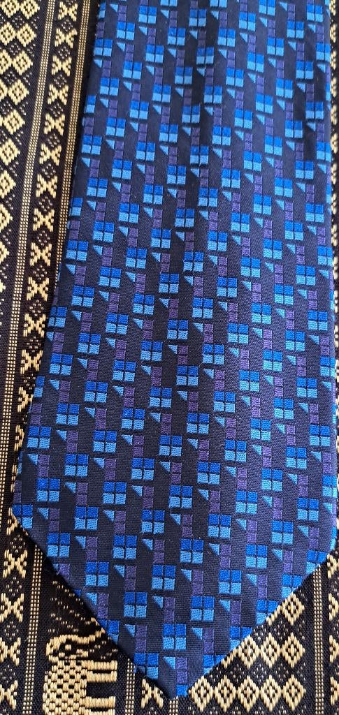 Ziekenhuis Leyenburg Den Haag stropdas met blokken (Haga), Verzamelen, Ophalen of Verzenden, Nieuw, Gebruiksvoorwerp