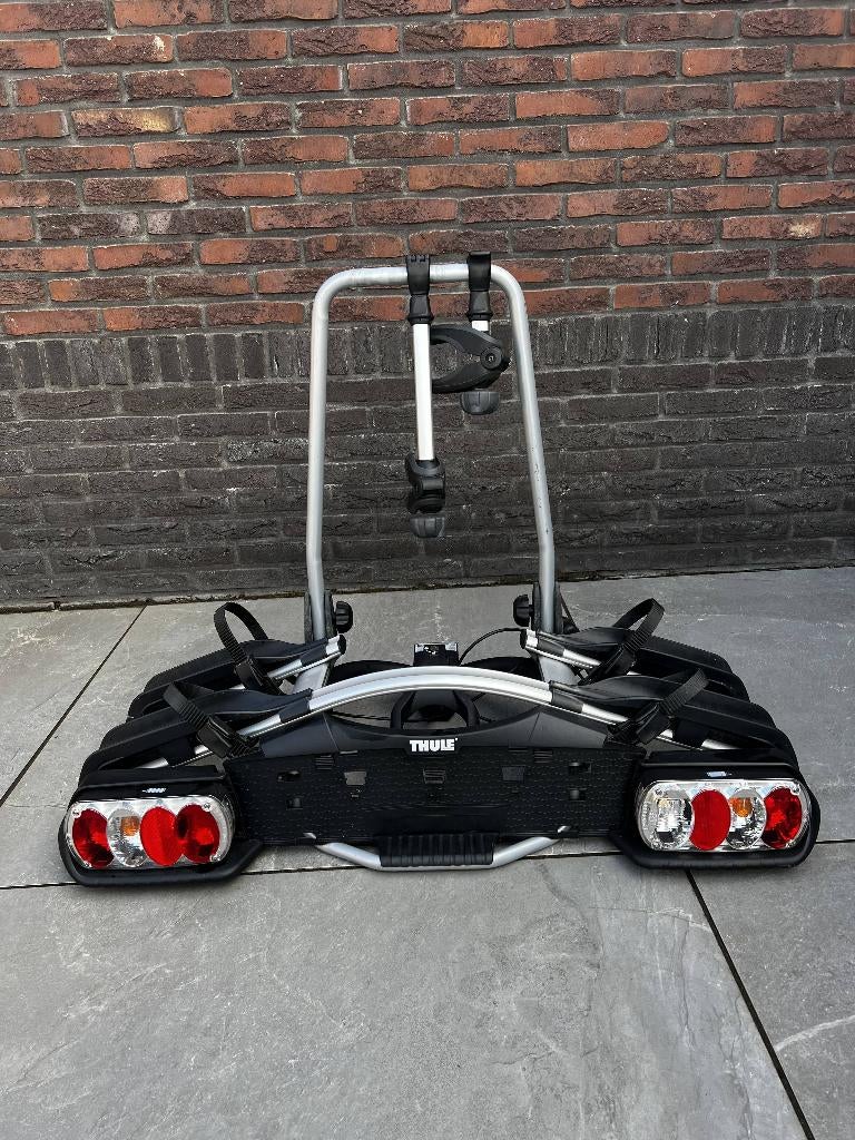 Thule EuroWay G2 fietsendrager, Ophalen, Elektrische fiets, Zo goed als nieuw, 2 fietsen