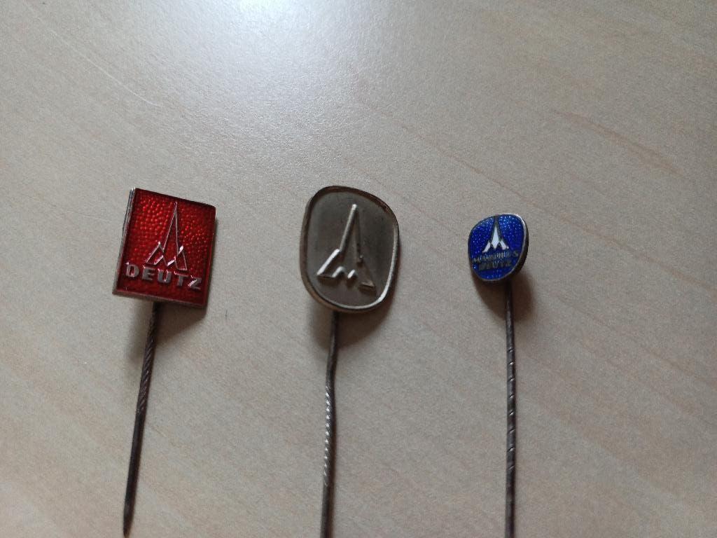 DEUTZ  spelden 3x, Verzenden, Gebruikt, Merk, Speldje of Pin