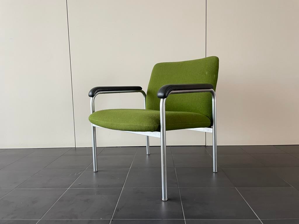 Vier gave Fröscher Sitform design fauteuils groen vintage, Ophalen, Zo goed als nieuw, Nvt, Nvt
