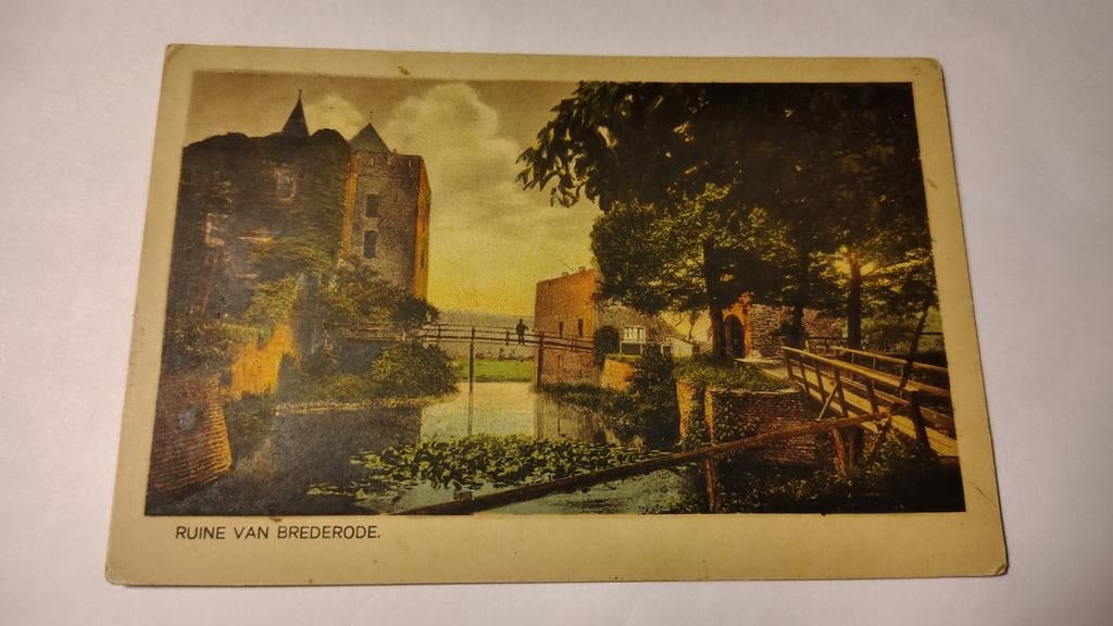 Santpoort RUINE VAN BREDERODE, Ophalen of Verzenden