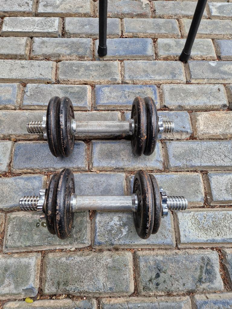 2 halters, Ophalen, Zo goed als nieuw, Halterset