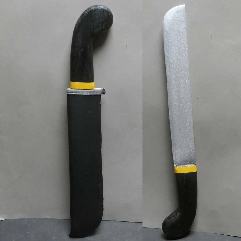 Houten oefen Golok Pencak Silat zwaard hout niet scherp GL2, Ophalen of Verzenden