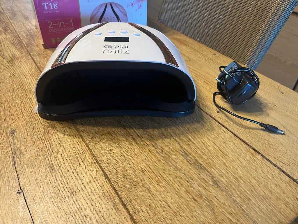 Carefor Nailz LED/UV Nagellamp, Ophalen, Wit, Zo goed als nieuw, Handen en Nagels