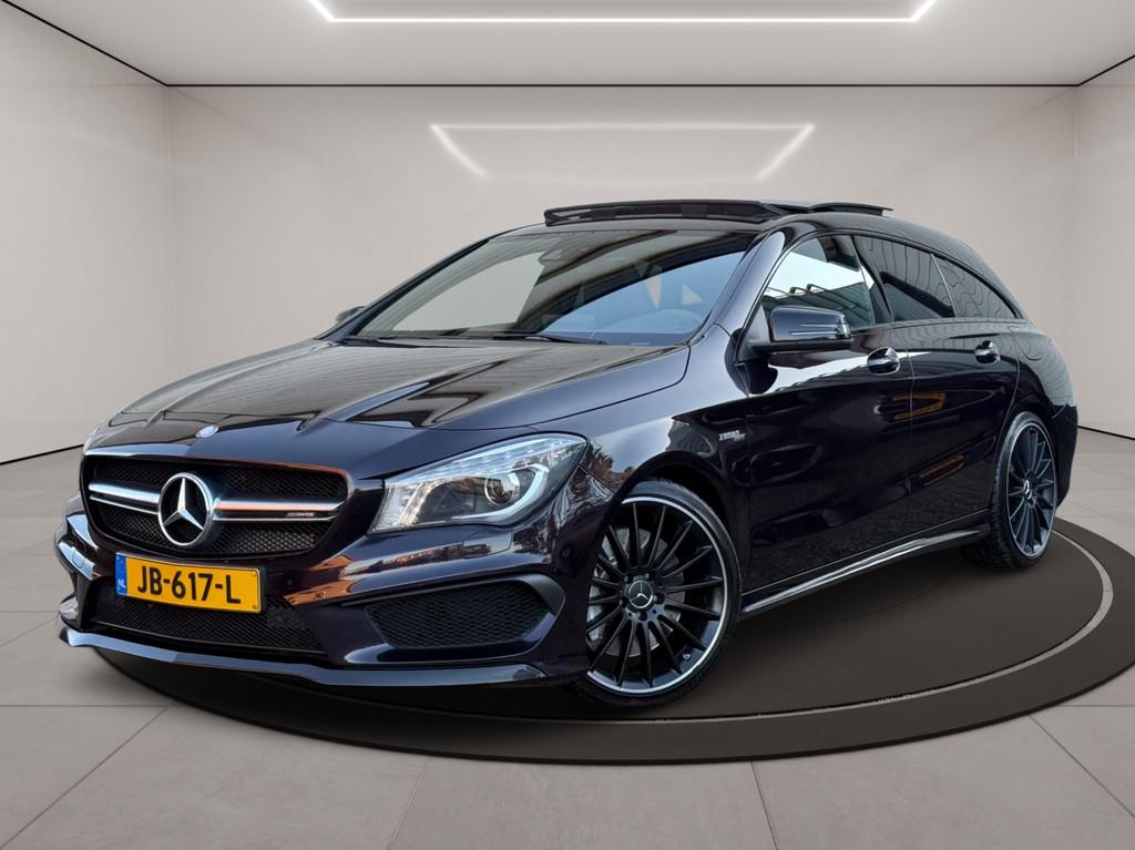 Mercedes-Benz CLA-klasse Shooting Brake AMG 45 4MATIC * SPOR, Auto's, Mercedes-Benz, Automaat, CLA, Gebruikt, 4 cilinders