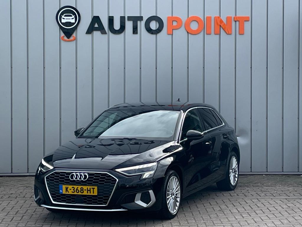 Audi A3 Sportback 30 TFSI Business edition DSG 1E EIG ORG NL, Stof, Gebruikt, Origineel Nederlands, Bedrijf