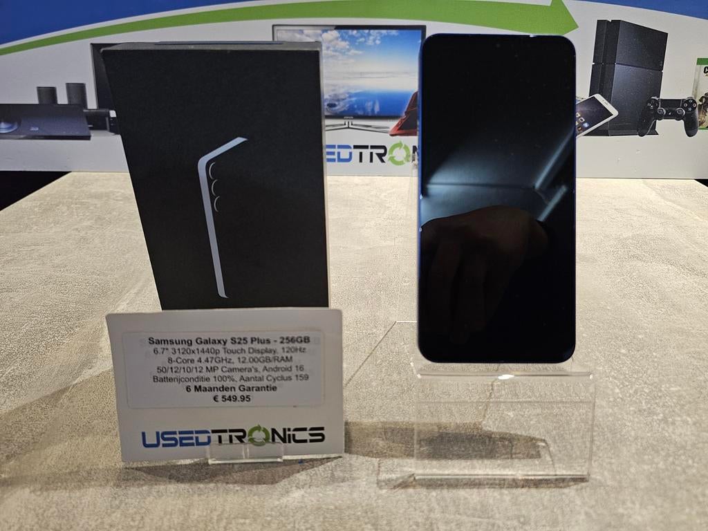 Samsung Galaxy S25 Plus 256 GB - Zo goed als nieuw, Overige modellen, Overige kleuren, Touchscreen, Ophalen of Verzenden