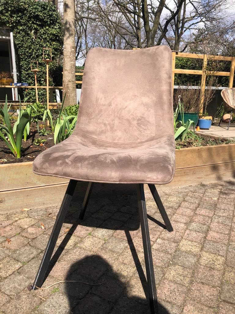 Eetkamerstoel, Ophalen, Gebruikt, Bruin, Eén