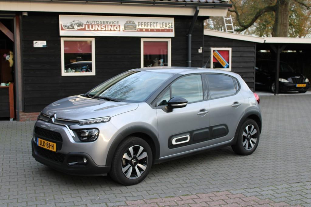 Citroen C3 1.2 PureTech Shine - Carplay Navi DAB Stoelverwar, 83 pk, Gebruikt, Euro 6, 1199 cc