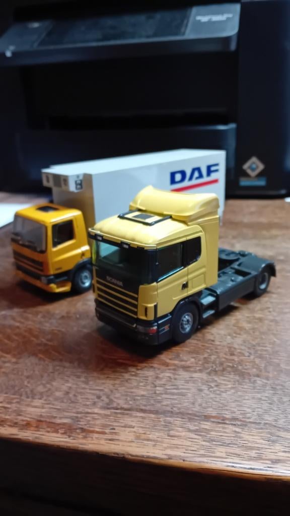 aangeboden tekno scania walkingfloor combi, Ophalen of Verzenden, Zo goed als nieuw, Bus of Vrachtwagen, Tekno