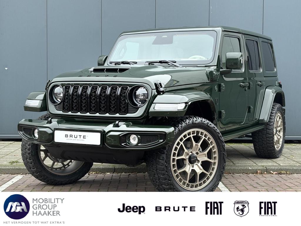 Jeep Wrangler Unlimited 4xe 380 Sahara | BRUTE Active Suspen, Auto's, Jeep, Bedrijf, Te koop, Wrangler, 4x4, ABS, Achteruitrijcamera