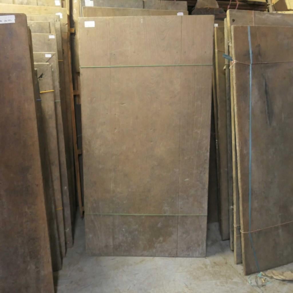 Supermooie antieke teak tafel TQ73 dik blad 183x96 landelijk, Ophalen of Verzenden