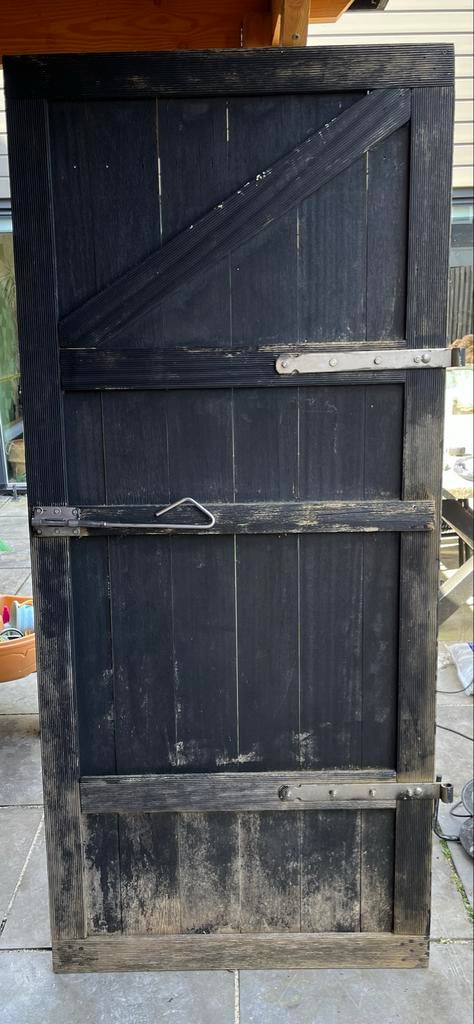 Stevige houten tuinpoon, Ophalen, Gebruikt, 200 cm of meer, Minder dan 100 cm