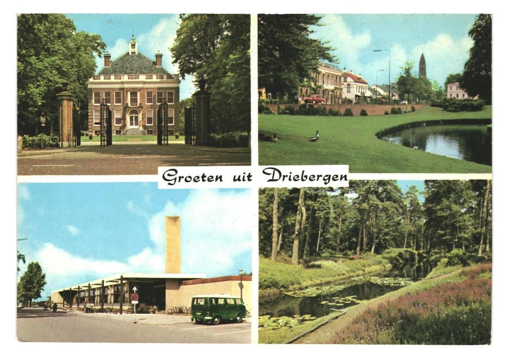 802346 Driebergen Utr 1970 Gelopen met Postzegel