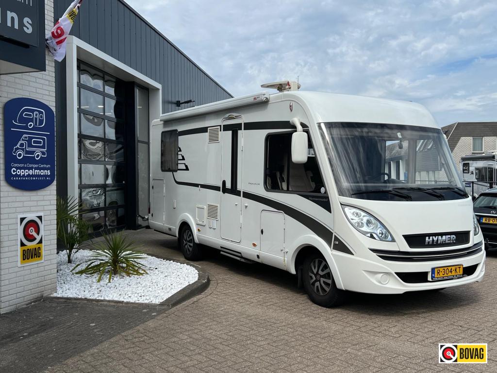 Hymer B598 Premium Line queensbed, hefbed, 699cm, Integraal, Ringverwarming, Fiat, Bedrijf