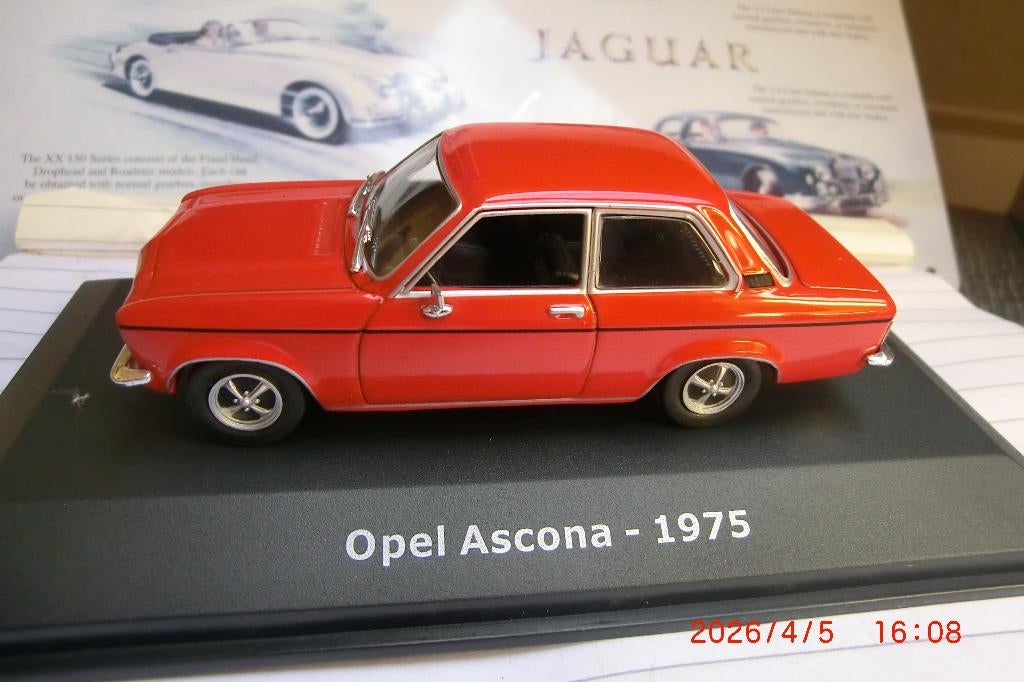 Hachette Opel Ascona A 1:43, Hobby en Vrije tijd, Modelauto's | 1:43, Ophalen of Verzenden, Nieuw, Auto, Overige merken