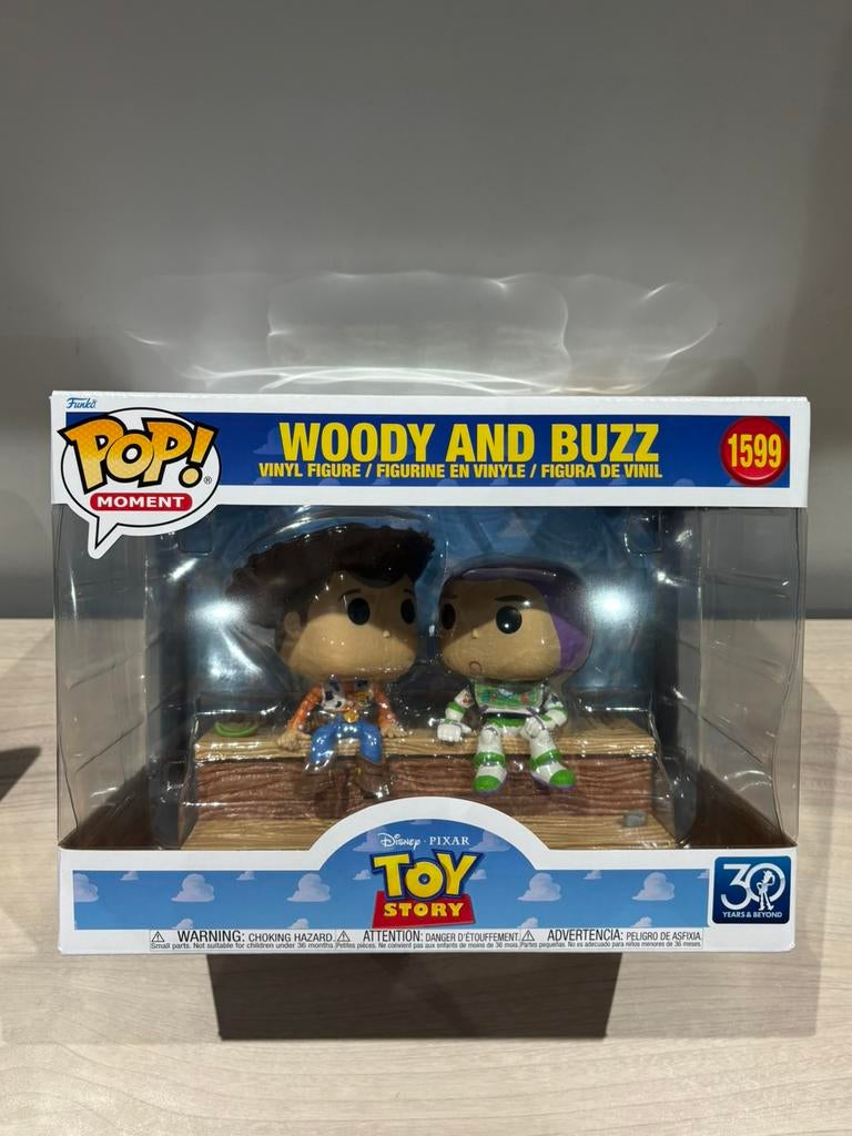Funko Pop! 1599 Woody & Buzz Toy Story 30th Anniversary V, Funko Europe, Ophalen of Verzenden, Zo goed als nieuw, 4th floor, 1 Queen Caroline St, London W6 9YN, Verenigd Koninkrijk