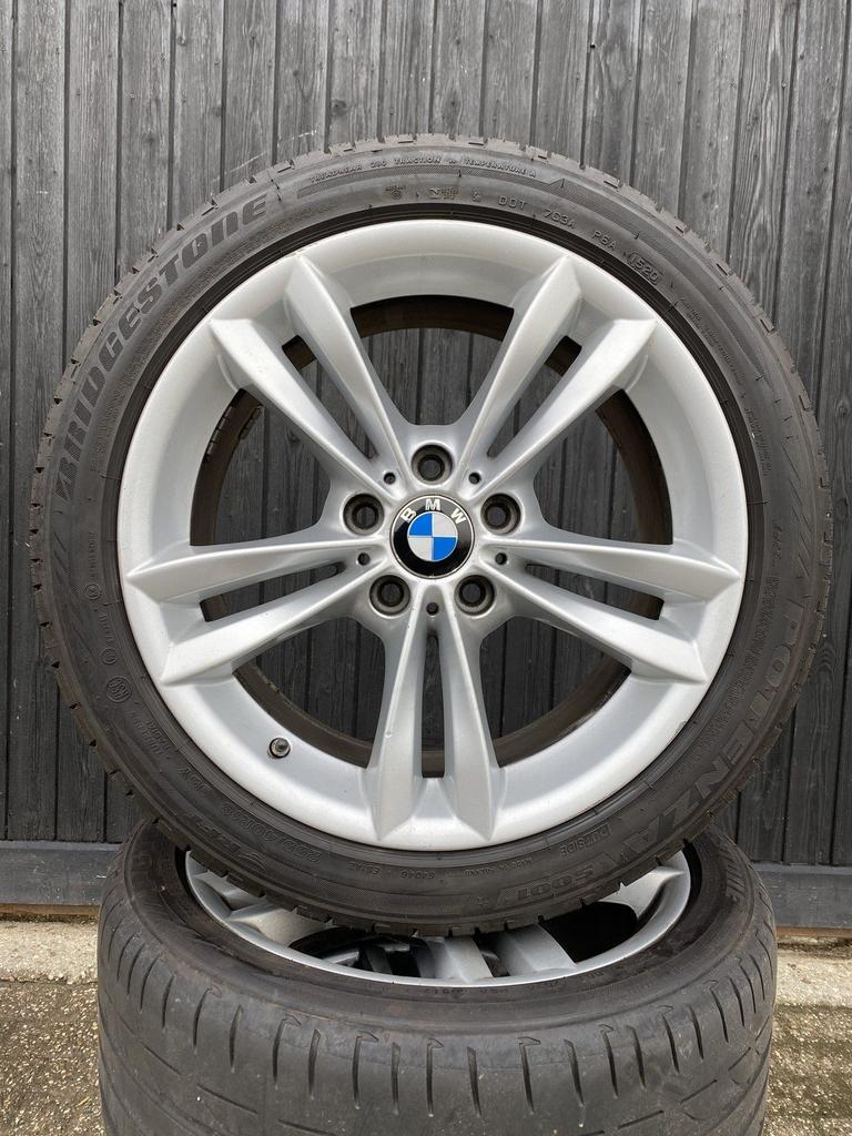 18’’ BMW 3 SERIE 4 SERIE VELGEN ORIG TPMS RFT STYLING 658, Gebruikt, -, -, Banden en Velgen