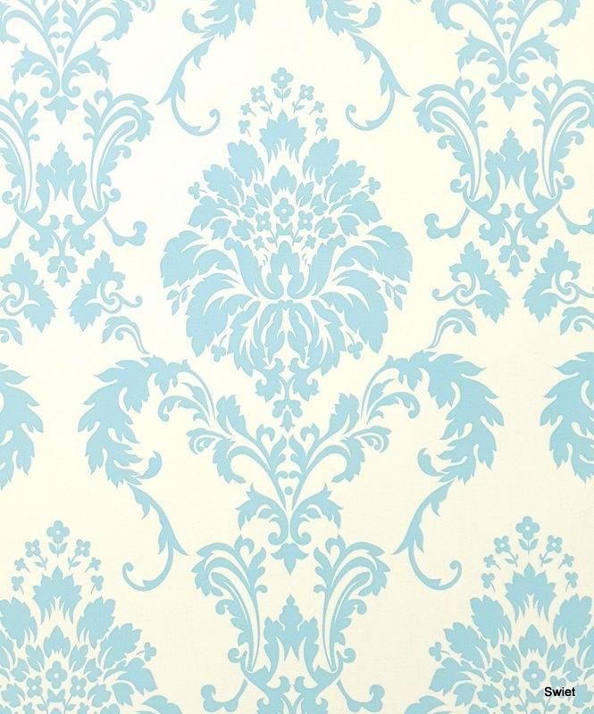 12663 Origineel uniek vintage oud behang wallpaper swiet, Ophalen of Verzenden, Minder dan 10 m²