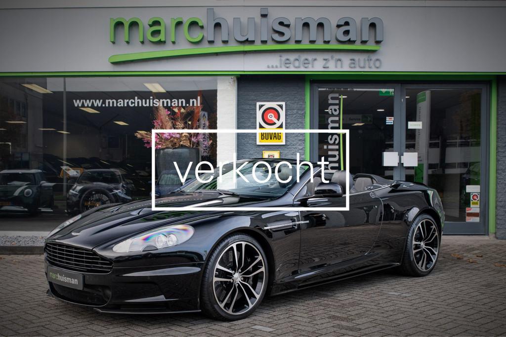 Aston Martin DBS Volante Carbon Black Edition 6.0 V12, Automaat, 12 maanden, Achterwielaandrijving, Gebruikt