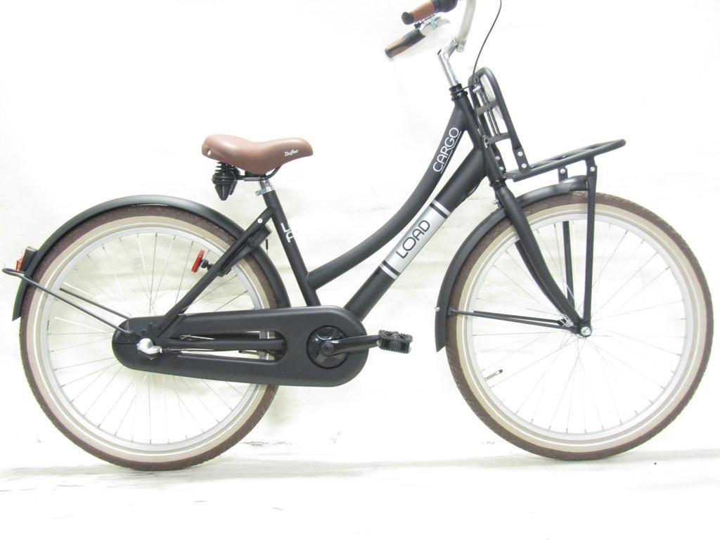 Bike fun Load 24 zwart meisjes 38cm 24inch, Fietsen en Brommers, Fietsen | Meisjes, Nieuw, BIKE FUN, Versnellingen