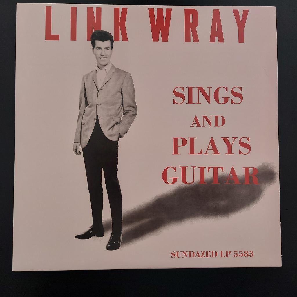 RSD LP Link Wray - Sings And Plays Guitar (Gekleurd vinyl), Cd's en Dvd's, Vinyl | Pop, Zo goed als nieuw, Beschermende buitenhoes