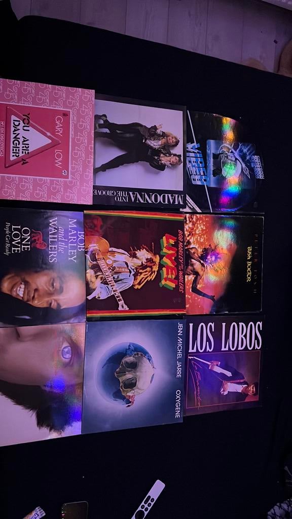 Vinyl platen Bob Marley, Queen, Madonna, diverse 11 stuks, Cd's en Dvd's, Vinyl | Pop, Gebruikt, 12 inch, Ophalen of Verzenden