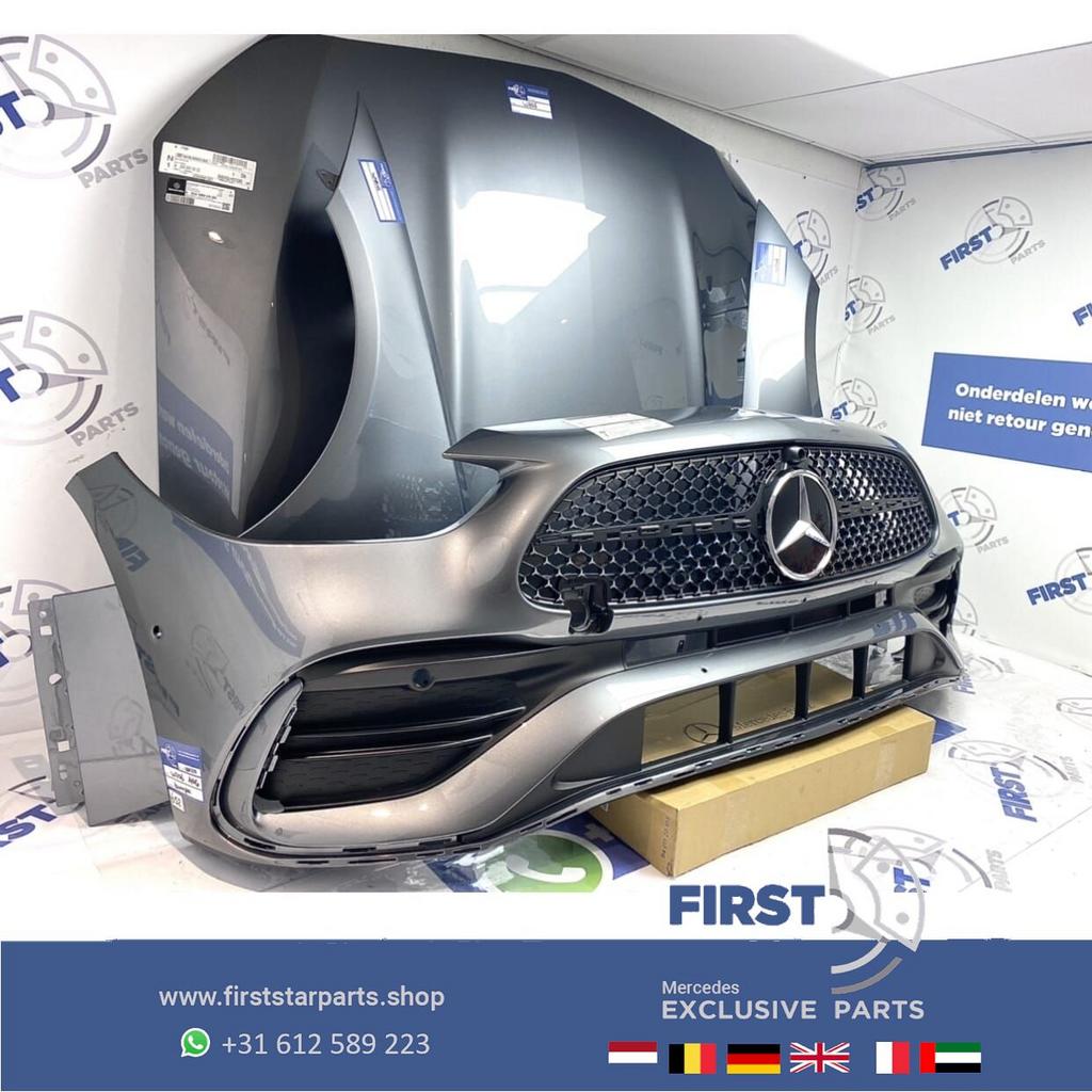 W206 S206 C43 AMG LINE VOORKOP Mercedes C Klasse FRONT 2021-, Gebruikt, -, Voor, Ophalen of Verzenden