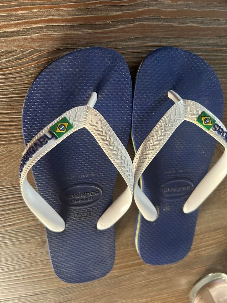 Havianas slippers maat 35, Gebruikt, Jongen of Meisje, Overige typen, Ophalen of Verzenden
