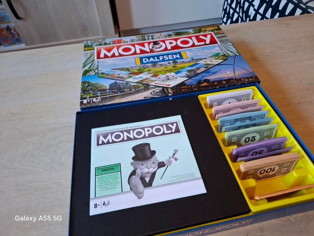 Monopoly Dalfsen - Zo goed als nieuw bordspel, Jumbo B.V., Vijf spelers of meer, Ophalen of Verzenden, Info@jumbo.eu