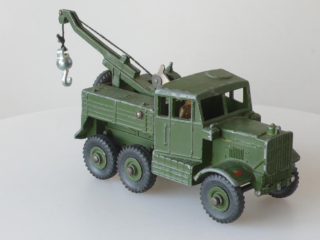 Dinky Supertoys 661 Scammell recovery tractor, Hobby en Vrije tijd, Modelauto's | 1:43, Ophalen of Verzenden, Gebruikt, Bus of Vrachtwagen