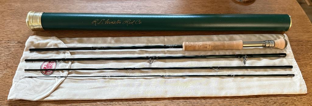 Winston B2MX 9 voet, aftma 8 z.g.a.n. (roofvishengel), Ophalen, Zo goed als nieuw, Werphengel