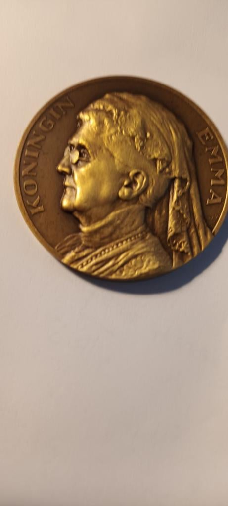 Koningin Emma Herdenkingsmunt 1858-1934, Postzegels en Munten, Munten | Nederland, Ophalen of Verzenden, Koningin Wilhelmina, Overige waardes