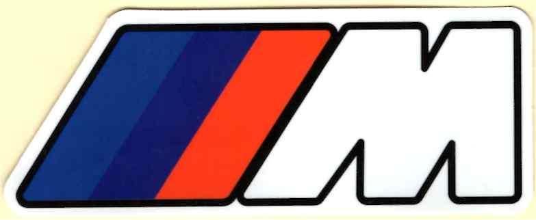 BMW M logo sticker #7, Ophalen of Verzenden