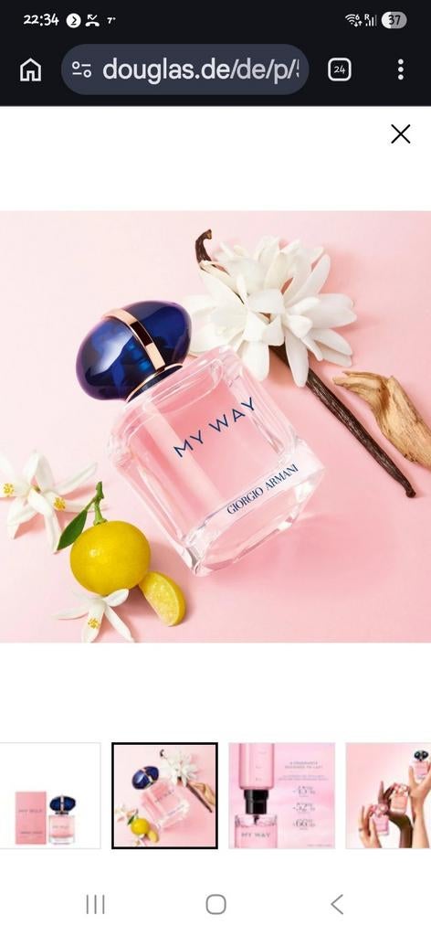 Giorgio Armani My Way Eau de Parfum - Bloemig & Fruitig, Ophalen of Verzenden, Nieuw
