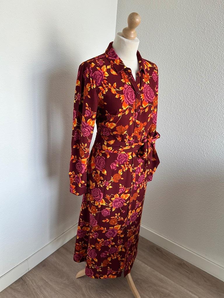 King Louie maat 42 Rozen blouse jurk 3157, Maat 42/44 (L), Ophalen of Verzenden, Zo goed als nieuw, King Louie