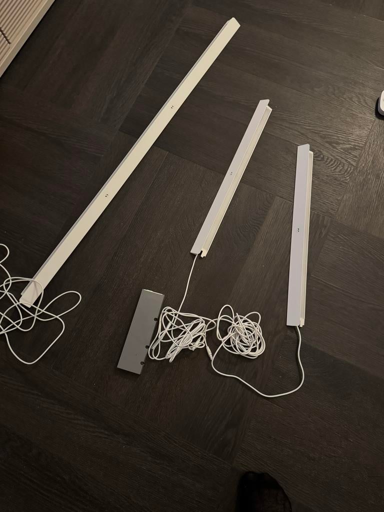 Ikea Kledingkast Verlichting (2x 50cm, 1x 100cm) + Trafo, Ophalen, Kunststof, 50 tot 100 cm, Zo goed als nieuw