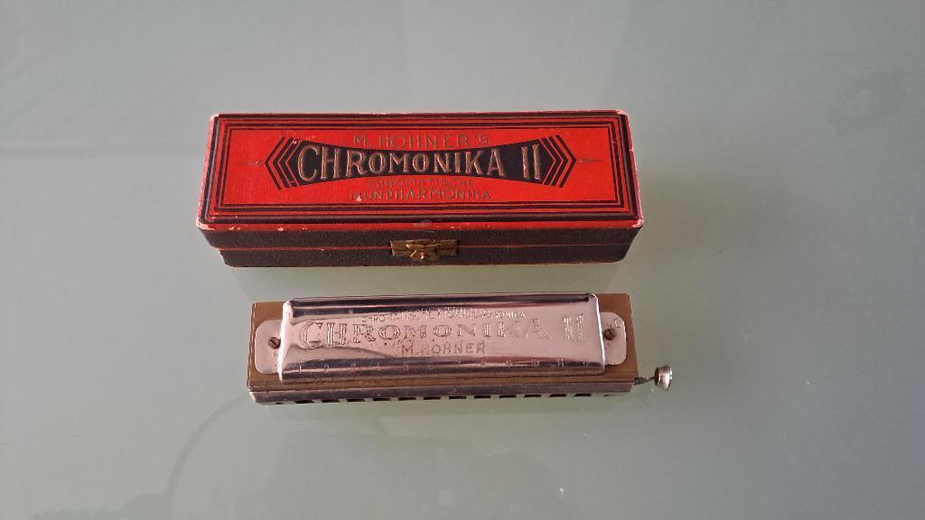 mondharmonica chromonica  2, Ophalen of Verzenden, Gebruikt