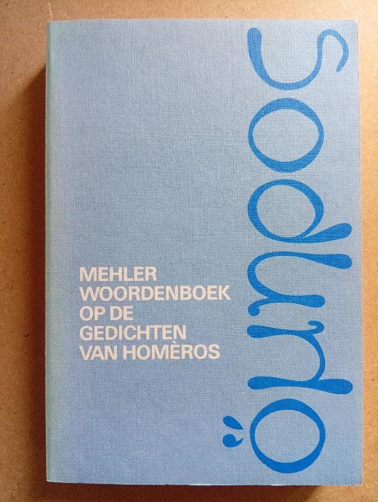 Mehler Woordenboek op de gedichten van Homeros, Boeken, Woordenboeken, Gelezen, Overige uitgevers, J. Mehler, Ophalen of Verzenden